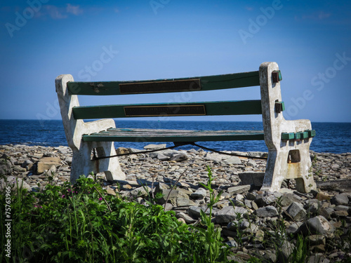 View of Maine by the ocean