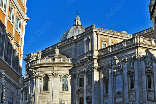 La basilica si Santa Maria Maggiore - Roma © lamio