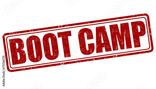 Boot camp stamp