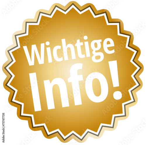 Wichtige Info