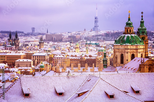 Photography St.Nicholas church in Prague