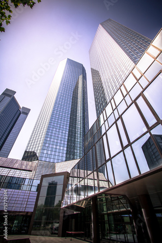  Twin Towers in Frankfurt am Main, Germany