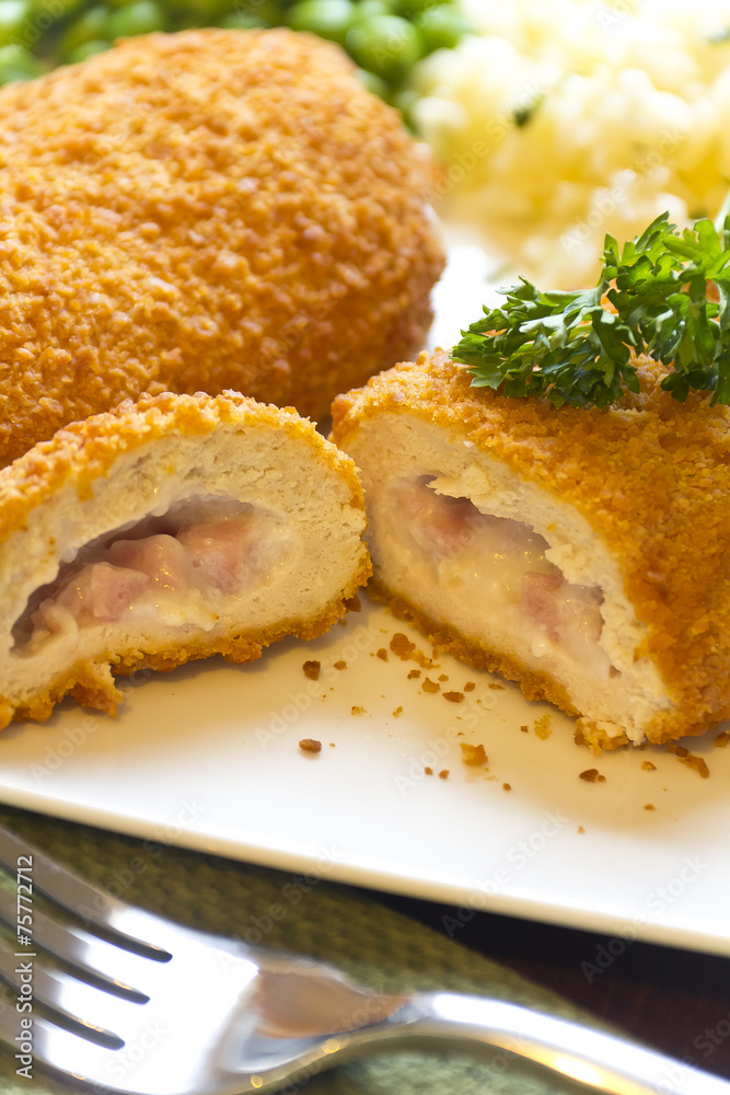 Stuffed Chicken Cordon Bleu Stuffed Chicken Cordon Bleu