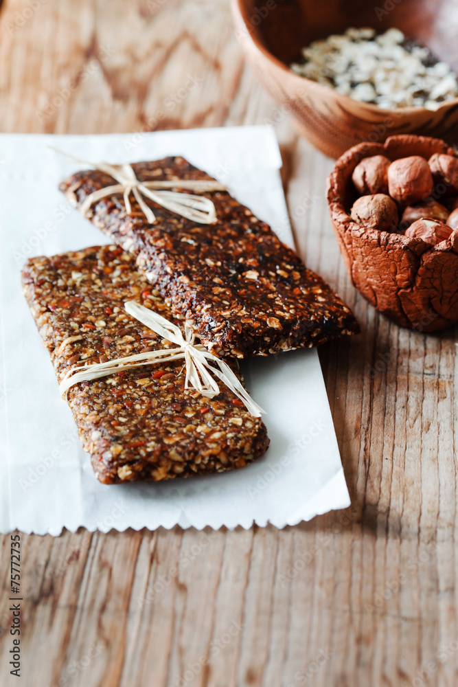 Fototapeta premium granola bar