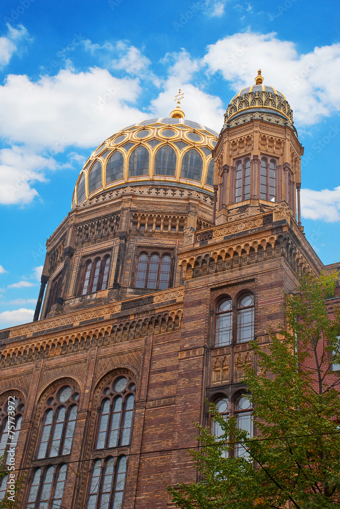 Berliner Neue Synagoge in der Oranienburger Straße