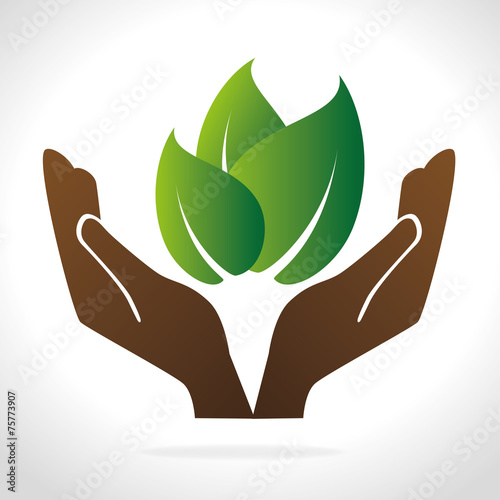 Ecology design, vector illustration.