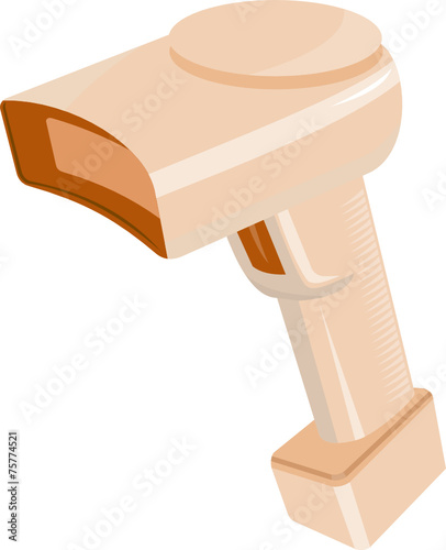 Barcode Scanner Reader Retro