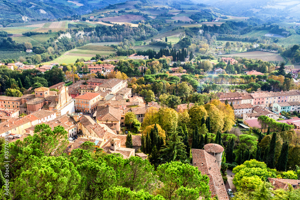 Italian medieval country village