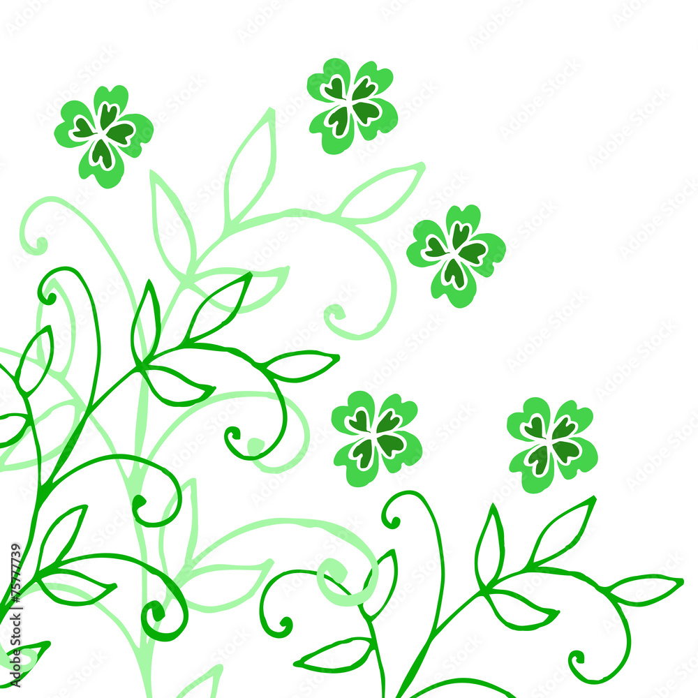 clover pattern clover pattern