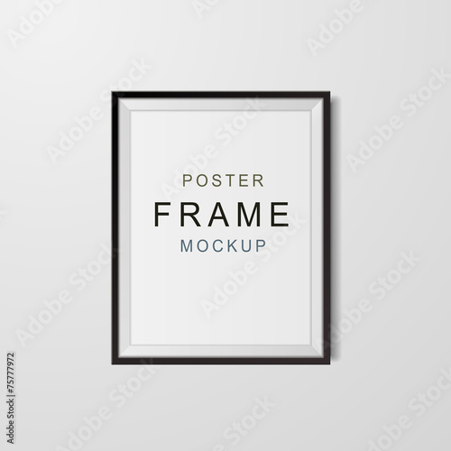 poster or photo frame mockup