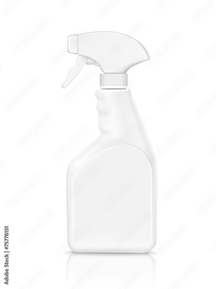 blank bottle spray detergent