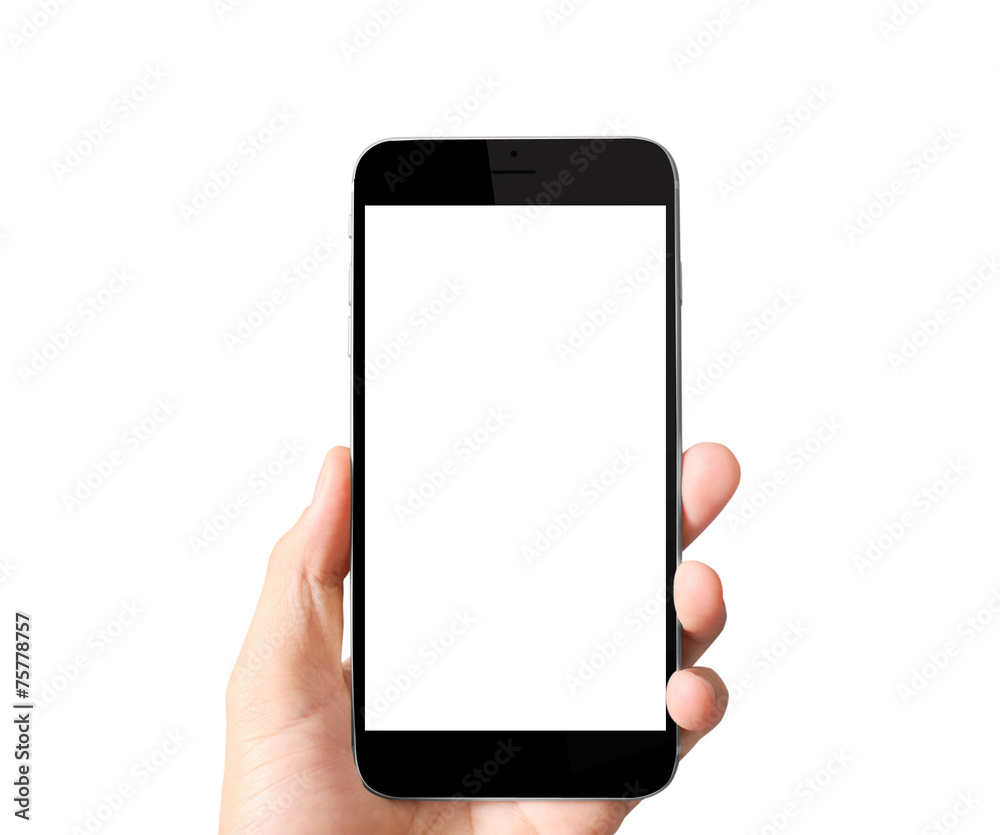 Smart phone in hand Smart phone in hand