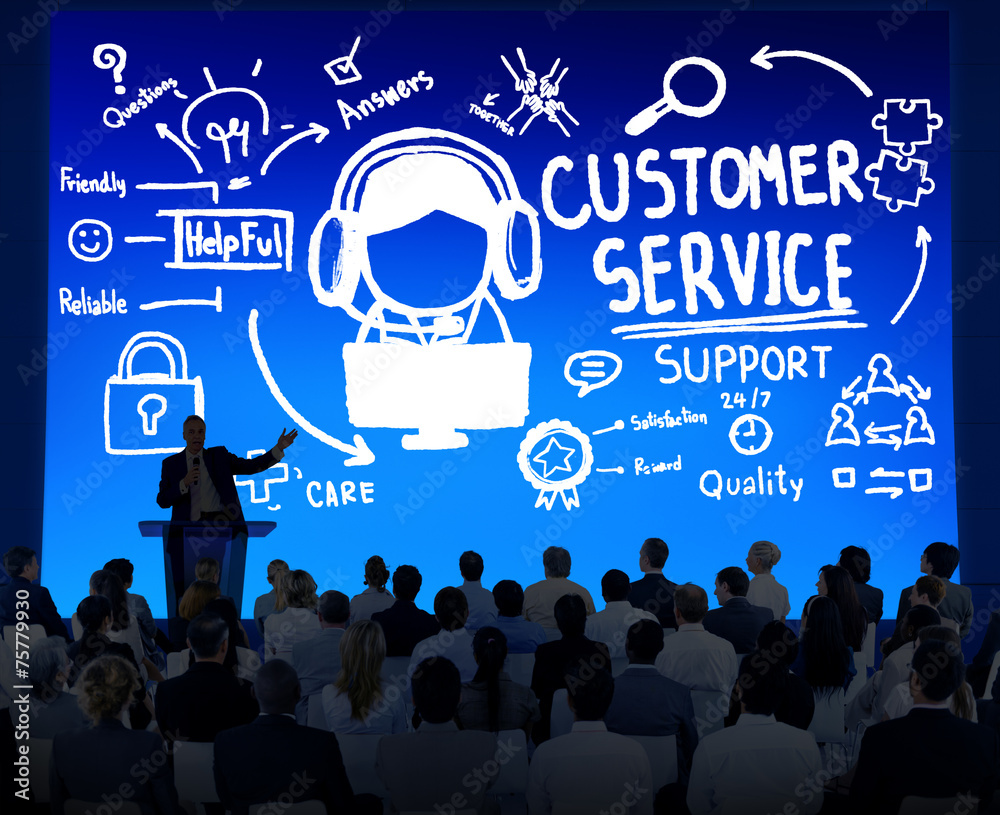 Customer Service Support Assistance Service Help Guide Concept Customer Service Support Assistance Service Help Guide Concept