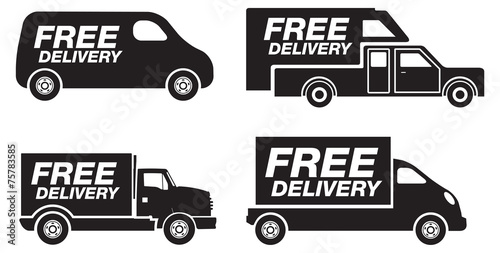 Quick Delivery Van - Illustration