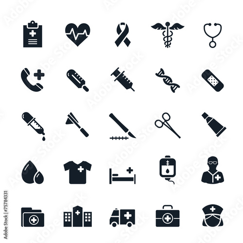 Healthy and Medical icons