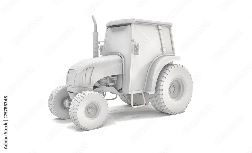 Naklejka premium Tractor - Shot 22