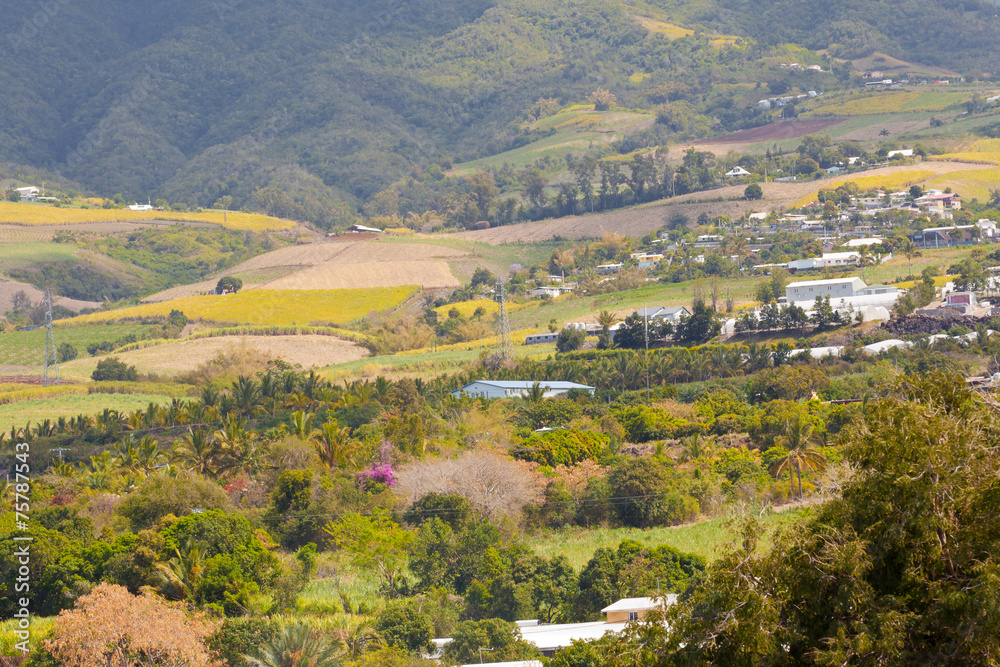 village de Bellevue, Saint-Louis, île de la Réunion