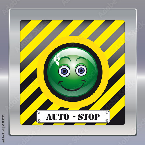 Autostop smiley