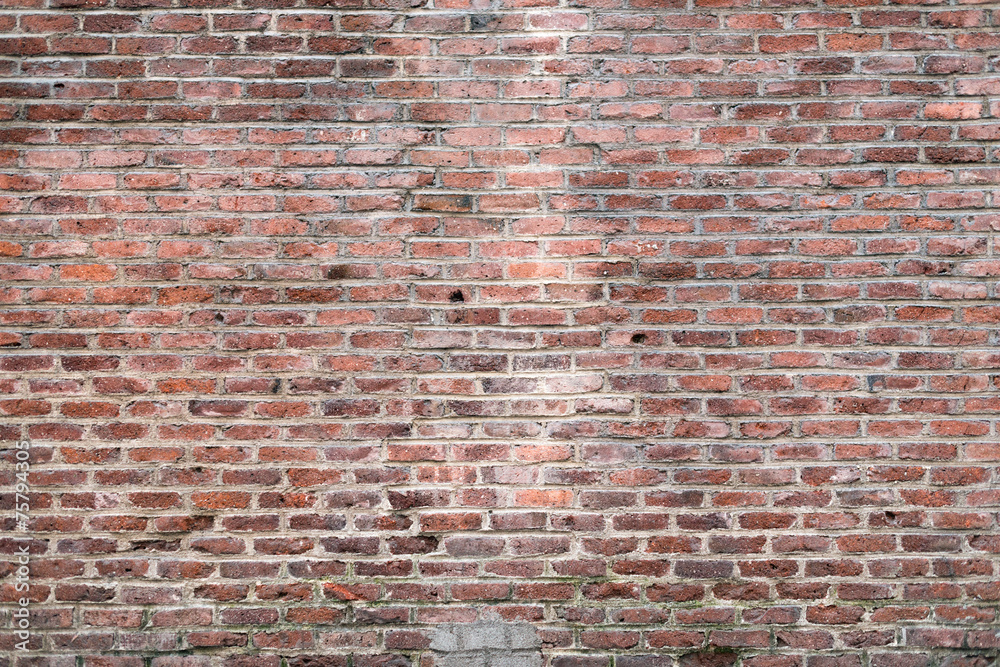 Naklejka premium Ancient brick wall