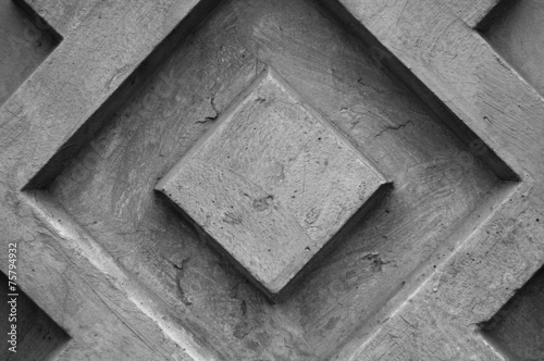 Fototapeta Naklejka Na Ścianę i Meble -  Abstract geometric background of the concrete.Square Background.