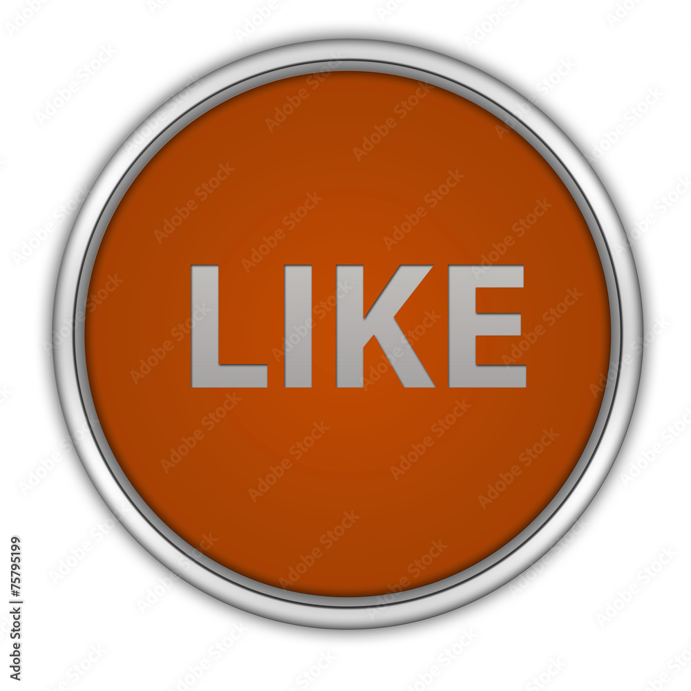 like circular icon on white background like circular icon on white background