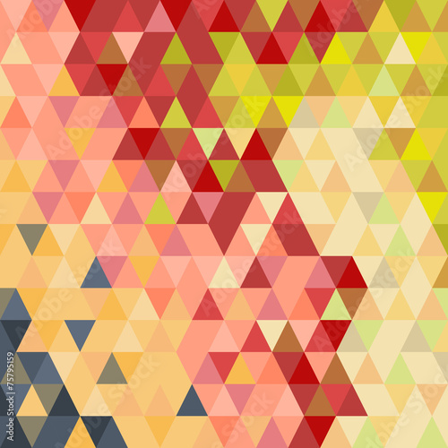 Colorful Abstract Background with triangle pattern