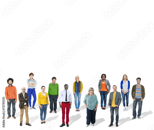 Diverse Ethnic Business Occupation Cheerful Variation Concept