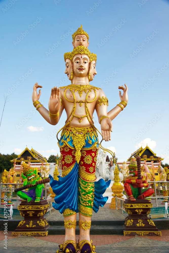 Obraz premium Brahma Statue