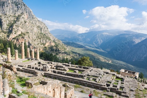 Ruins of an ancient temple