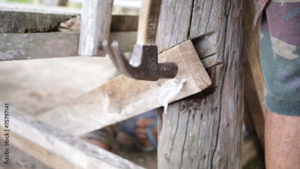 Closeup of Carpenter use equipment to repare the furniture Closeup of Carpenter use equipment to repare the furniture