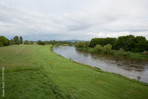 Fototapeta Naklejka Na Ścianę i Meble -  Fluss Weser