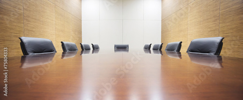 modern office meeting room table and chair
