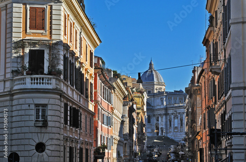 Le strade del Rione Monti, Esquilino - Roma photo