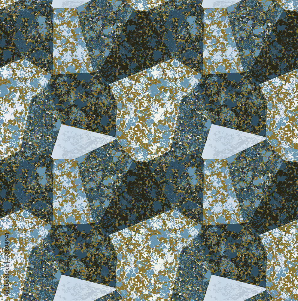 Obraz premium Abstract seamless pattern with blocks of marble