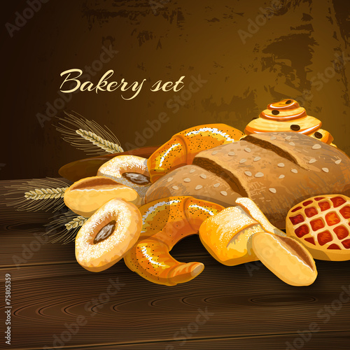 Bakery Bread Poster