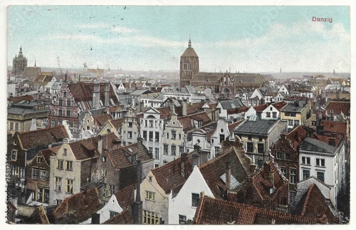 Tapety artystyczne Danzig, Panorama 1915 