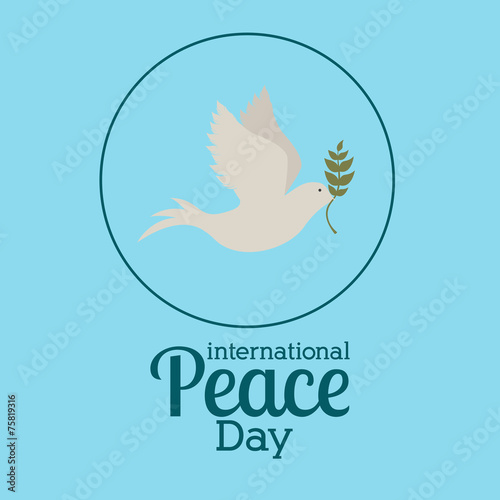 Peace design, vector illustration.