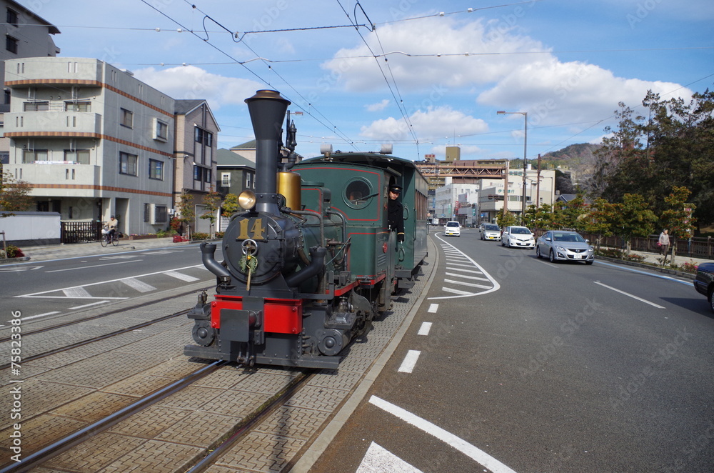 Naklejka premium 坊ちゃん列車