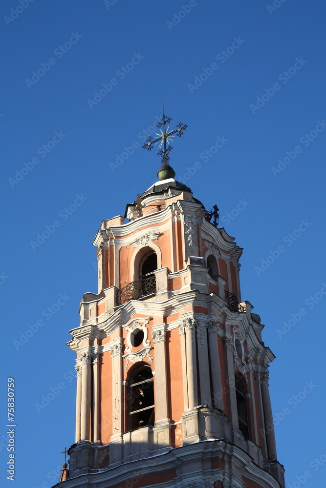 All the saints of the church belfry fragment,Vilnius