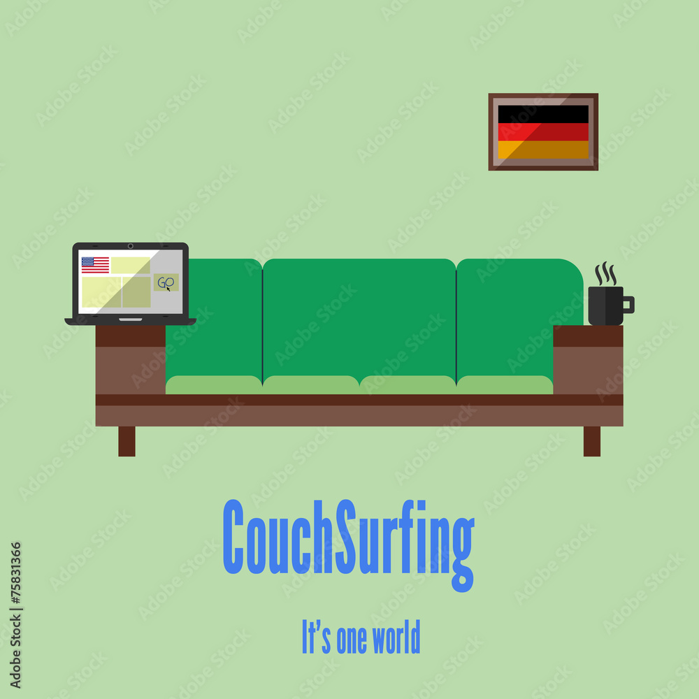 Couch surfing. Travel all over the world for free. Couch surfing. Travel all over the world for free.