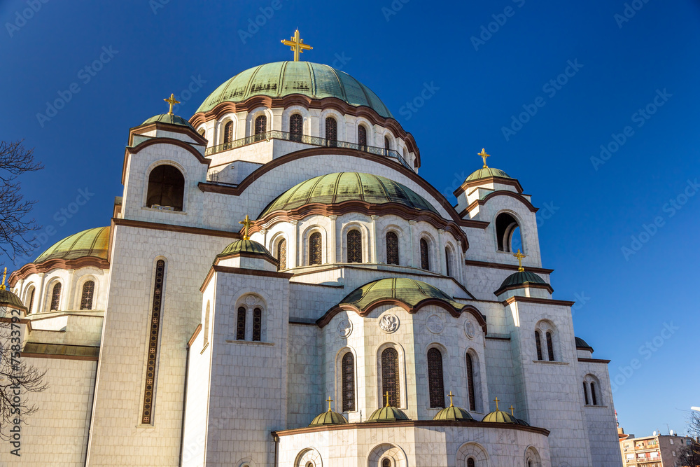 Church of Saint Sava in Belgrade - Serbia
