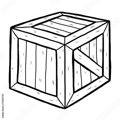 wooden box