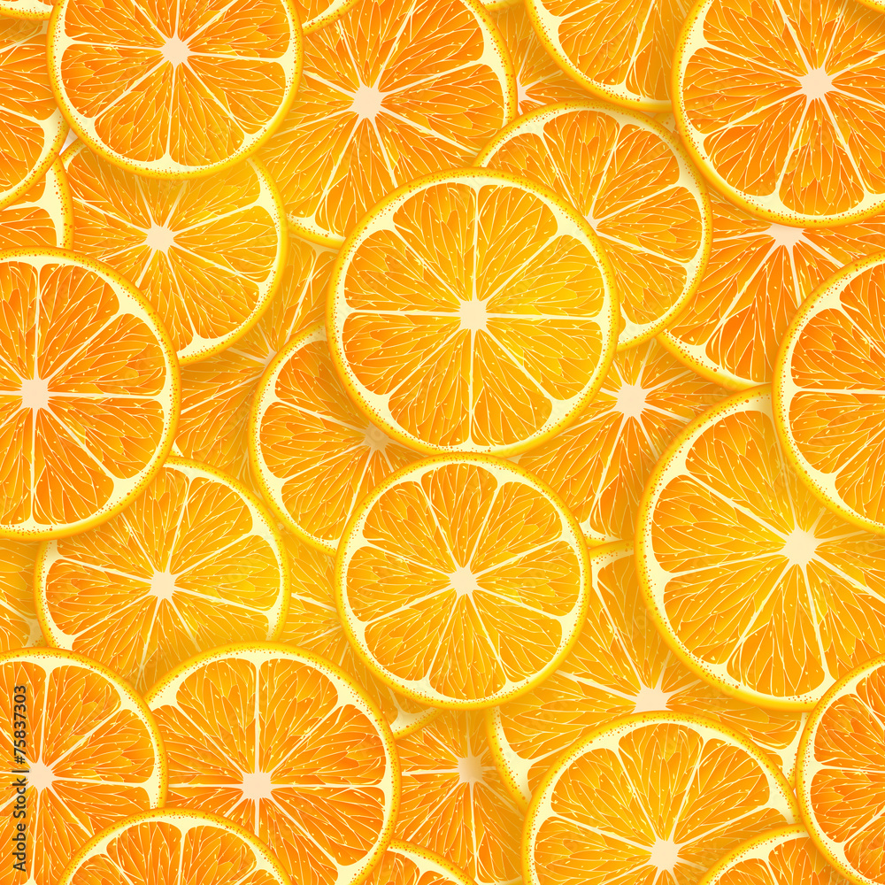 Obraz premium seamless background of oranges