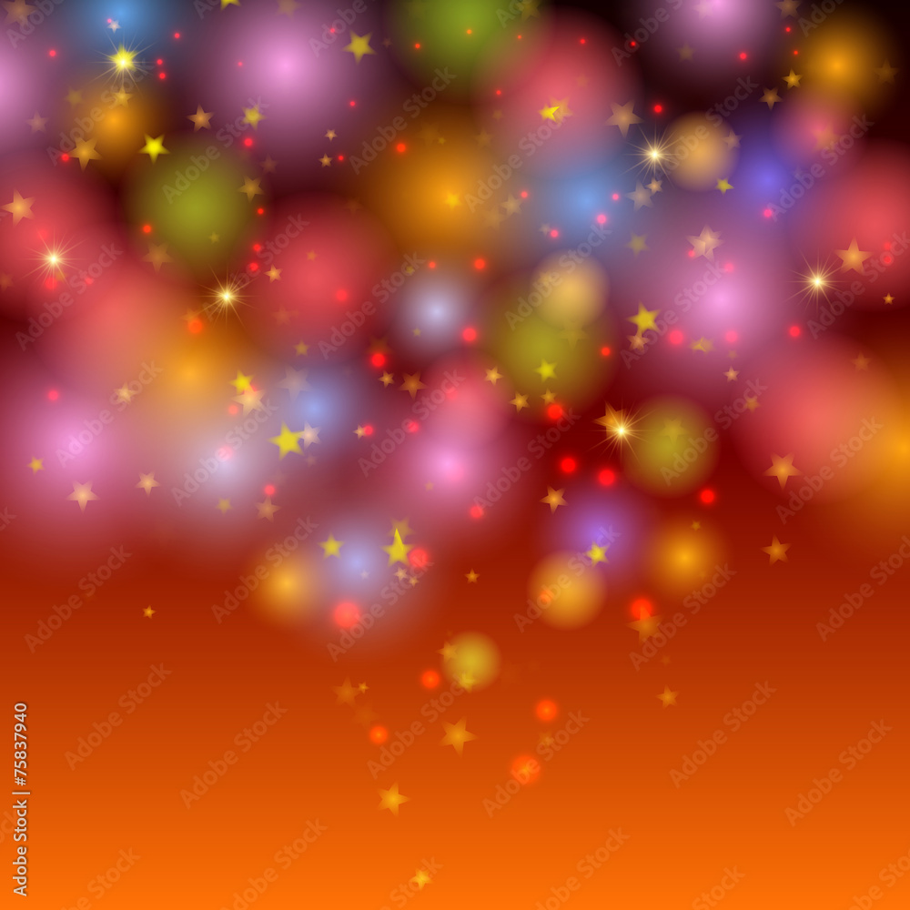 Abstract festive shining background