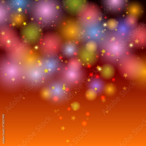 Abstract festive shining background