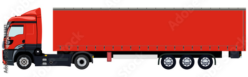 Red truck