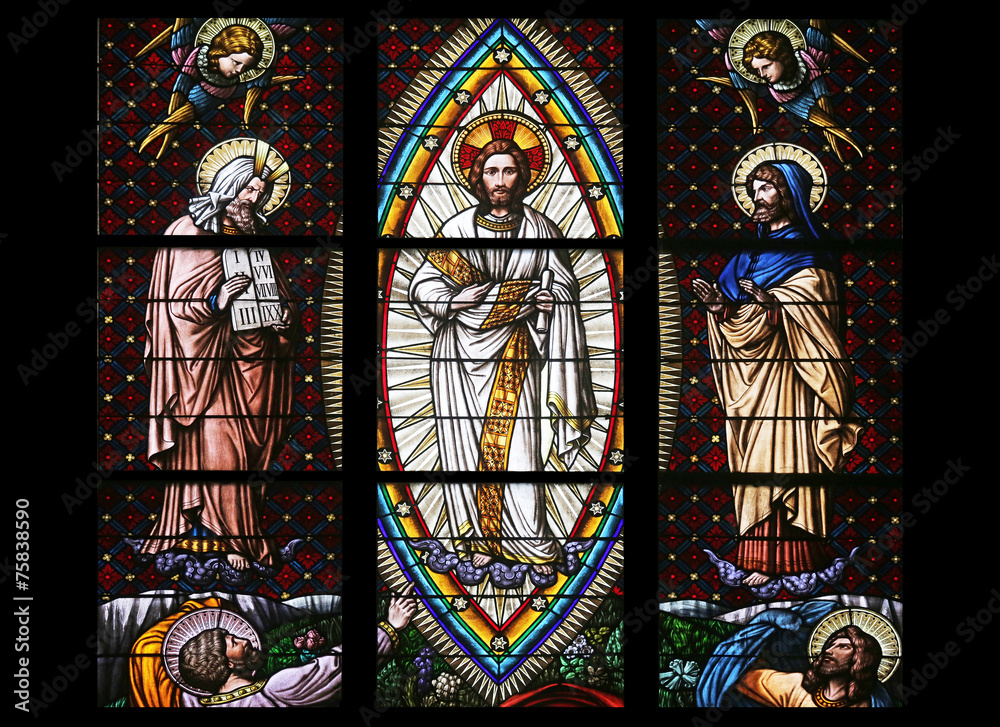 Transfiguration on Mount Tabor, Votiv Kirche in Vienna