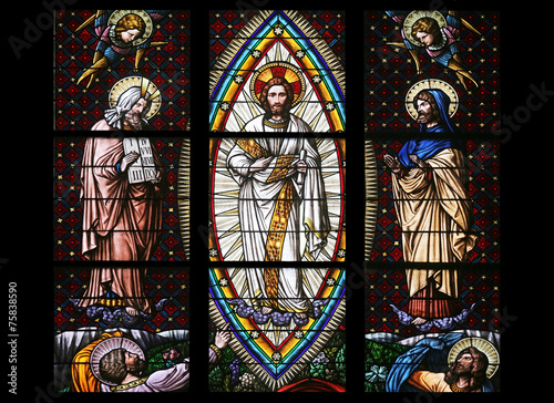 Transfiguration on Mount Tabor, Votiv Kirche in Vienna photo