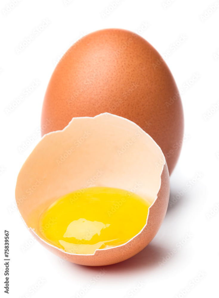 Egg with shell Egg with shell