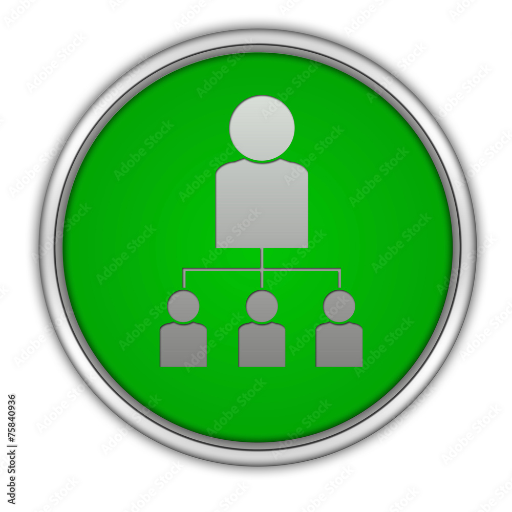Hierarchy circular icon on white background Hierarchy circular icon on white background